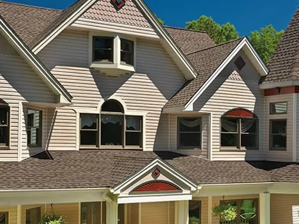 Home with GAF shingles